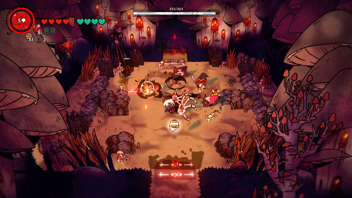 Игровой процесс Cult of the Lamb