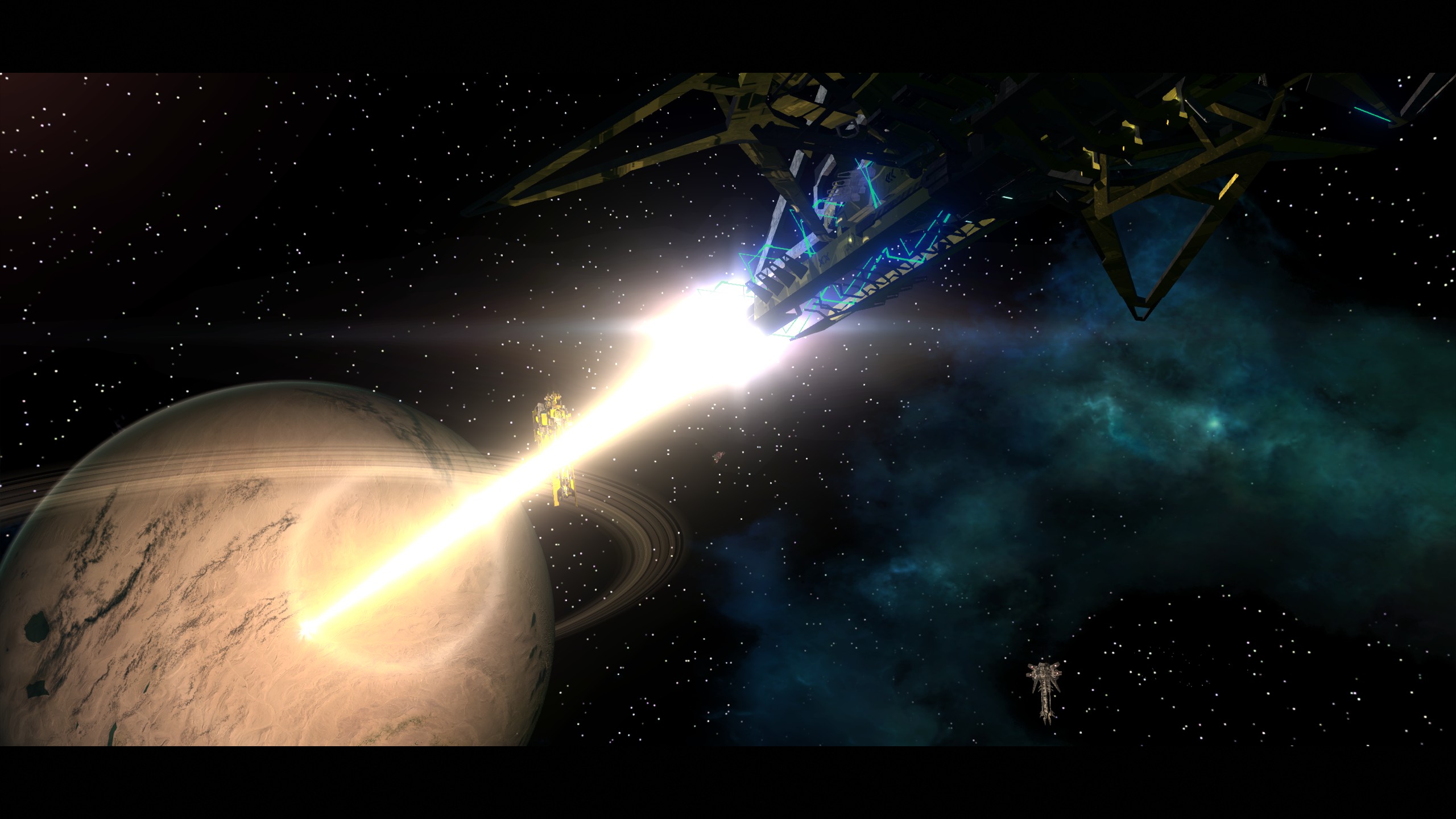 Полёт космического корабля в Starpoint Gemini Warlords