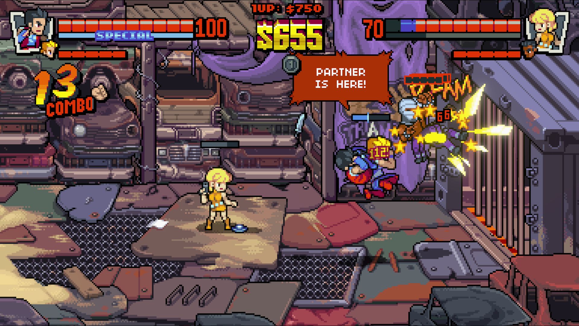 Игровой процесс Double Dragon Gaiden: Rise of the Dragons