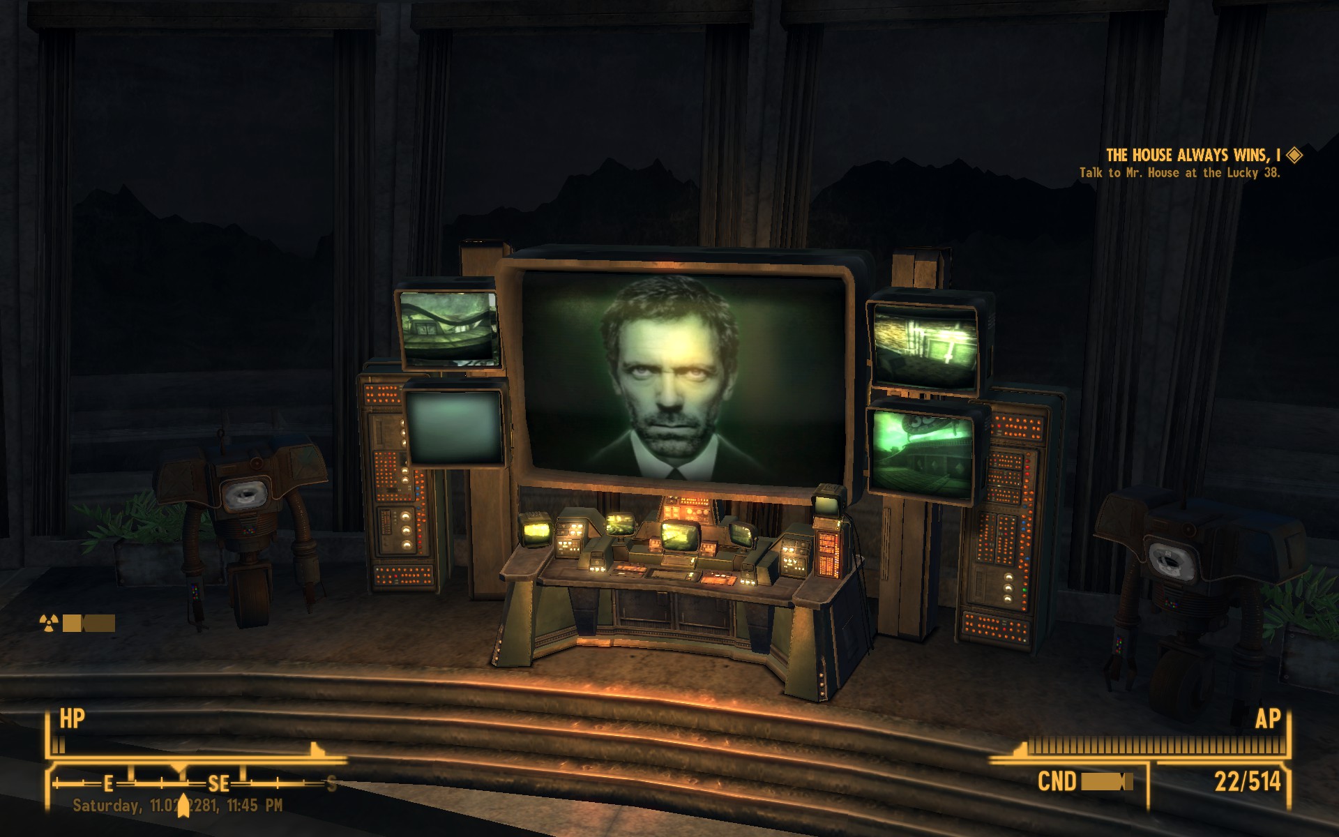 Исследование казино в Fallout: New Vegas