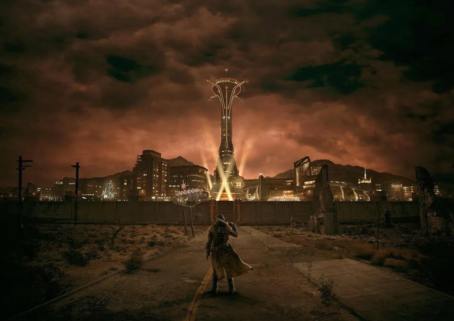 Игровой процесс Fallout: New Vegas в пустоши Мохаве