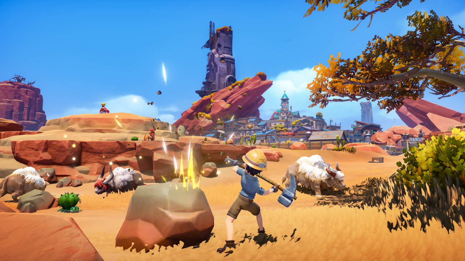 Игровой процесс My Time at Sandrock