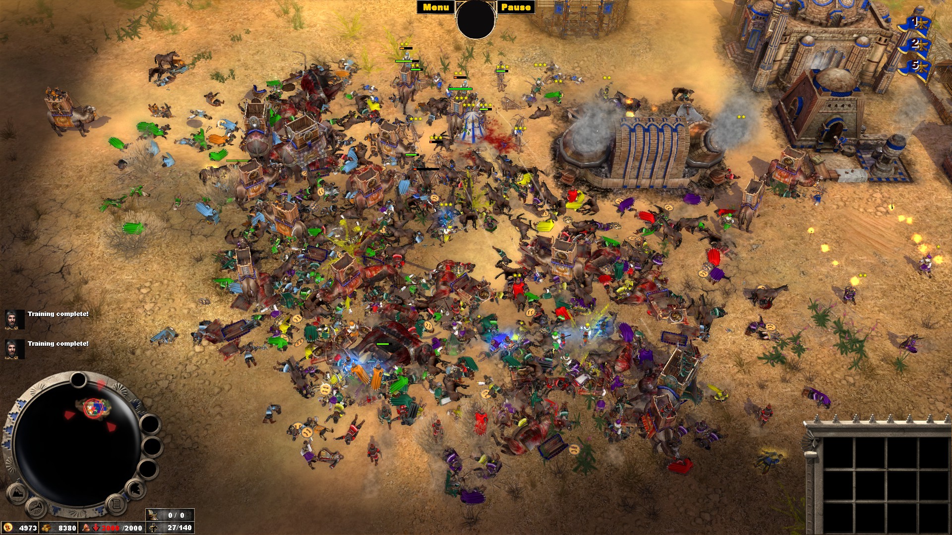 Ancient Wars: Sparta Definitive Edition — сражение