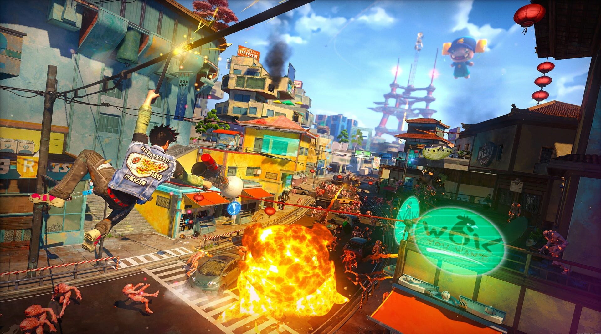 Игровой процесс Sunset Overdrive