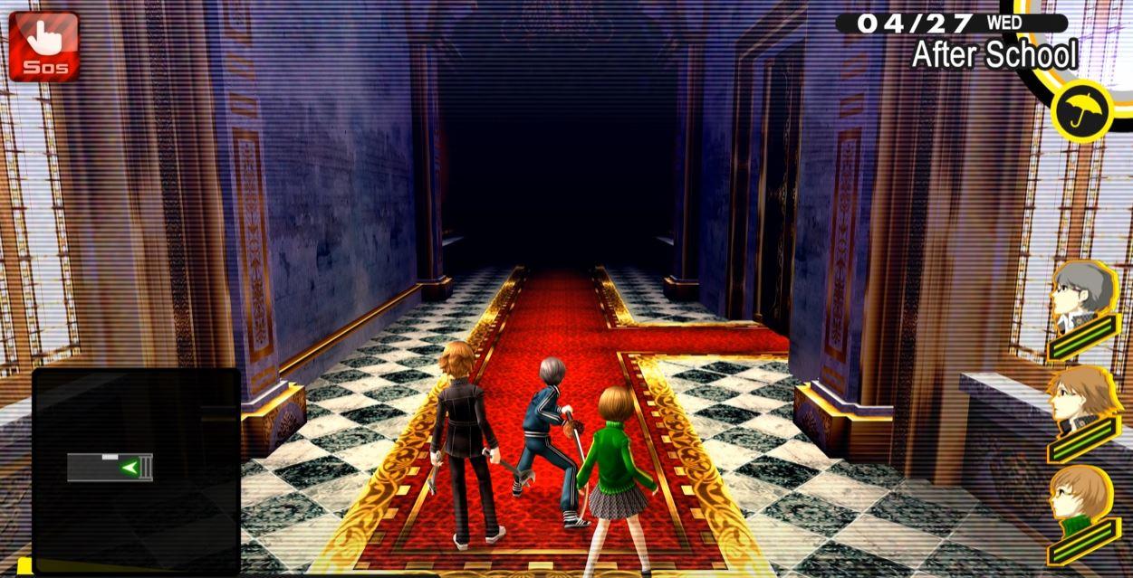 Игровой процесс Persona 4 Golden