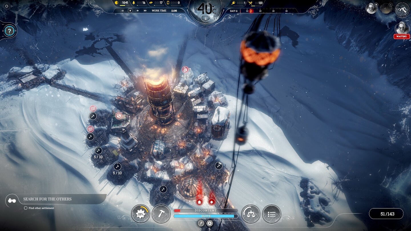 Игровой процесс Frostpunk