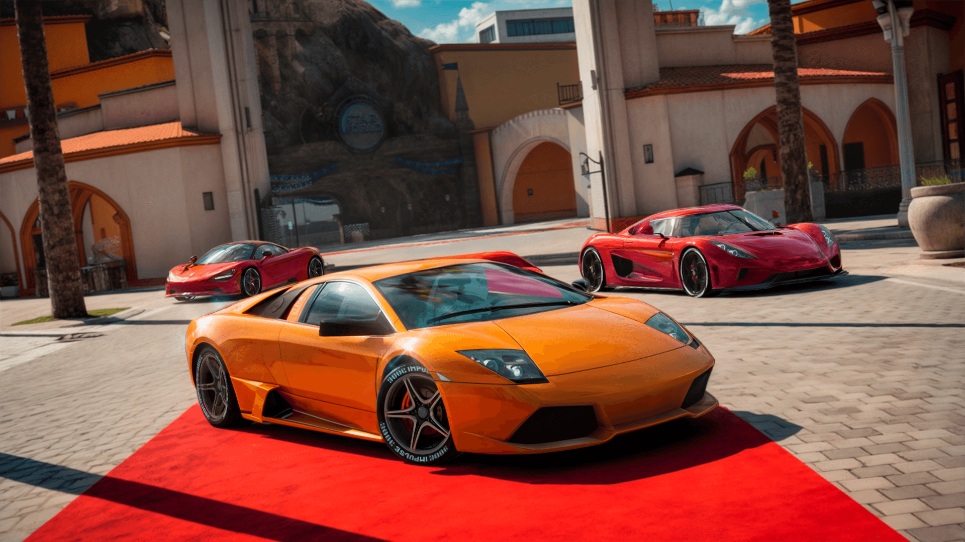 Спортивные автомобили в открытом мире Drive Zone Online