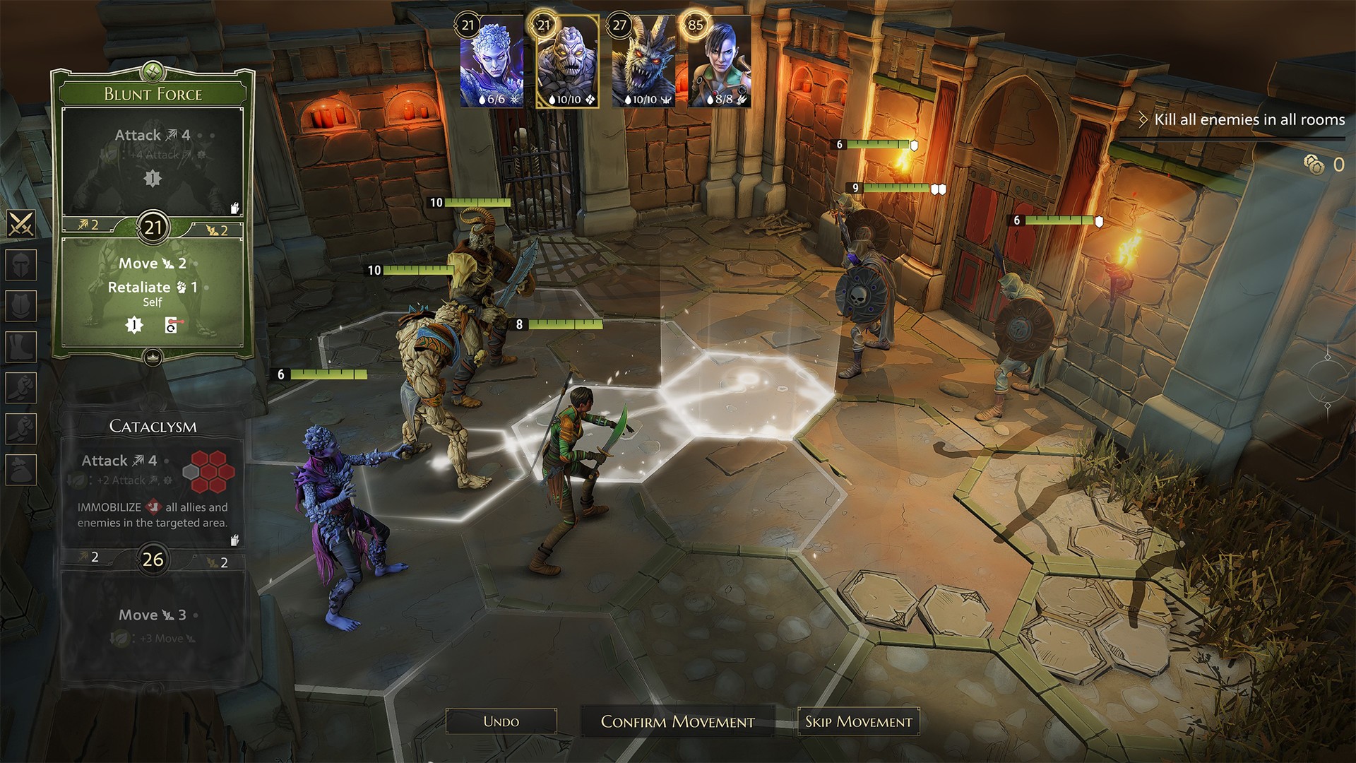 Отряд наёмников в подземелье Gloomhaven