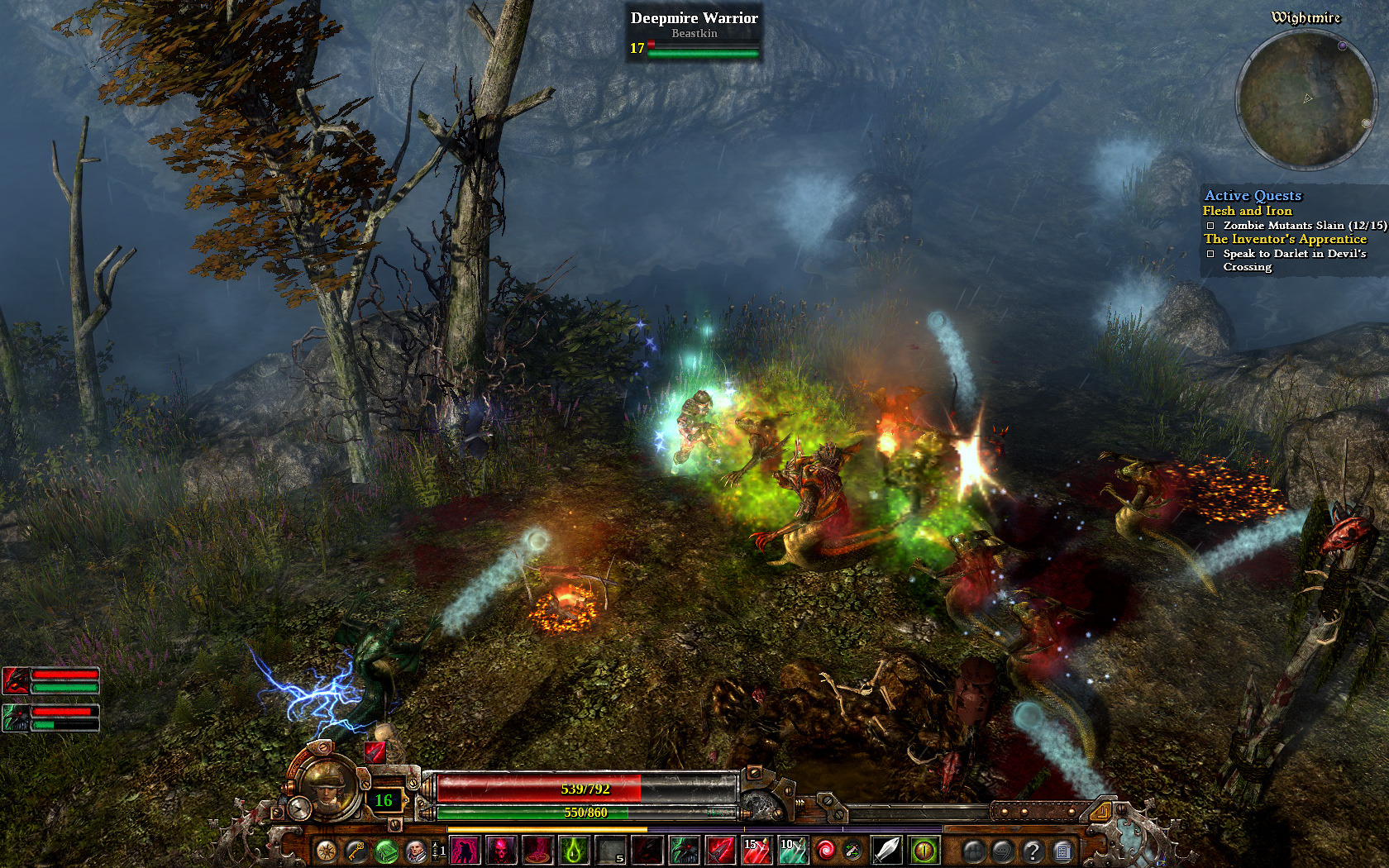 Игровой процесс Grim Dawn