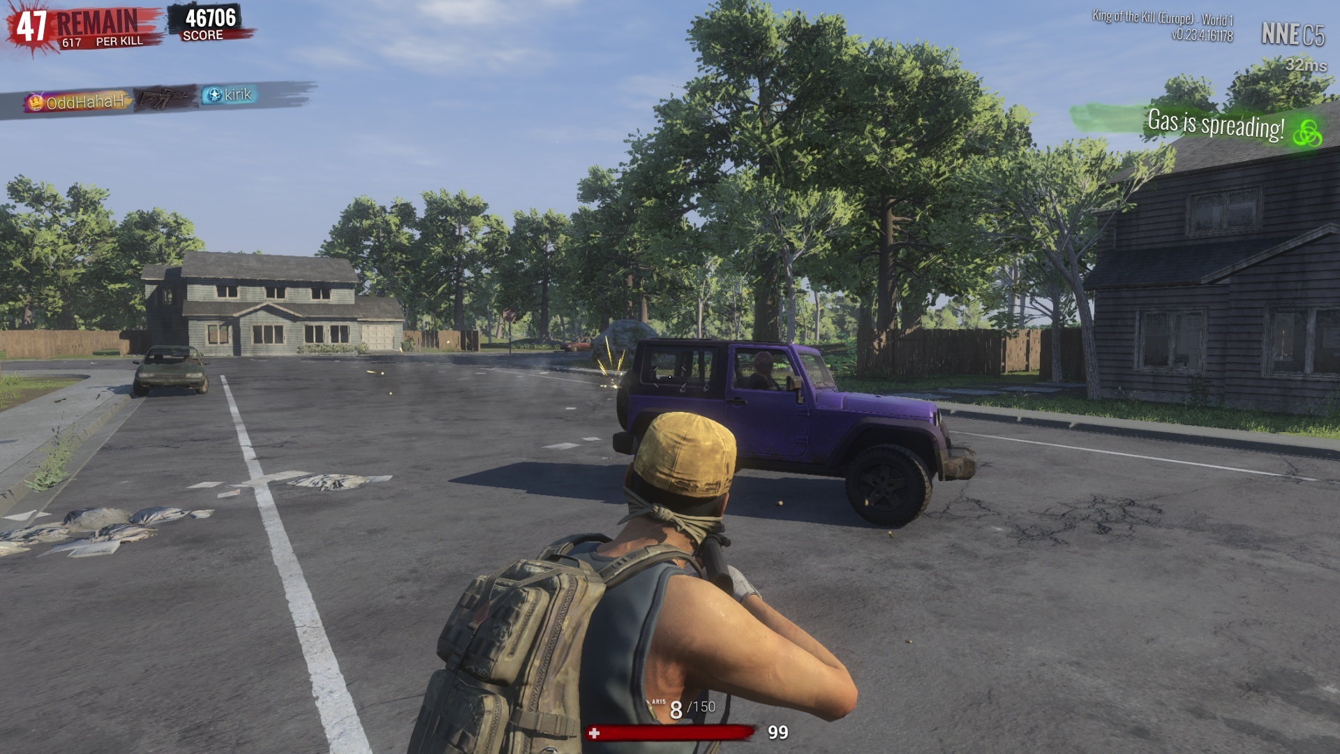 Геймплей H1Z1 Battle Royale
