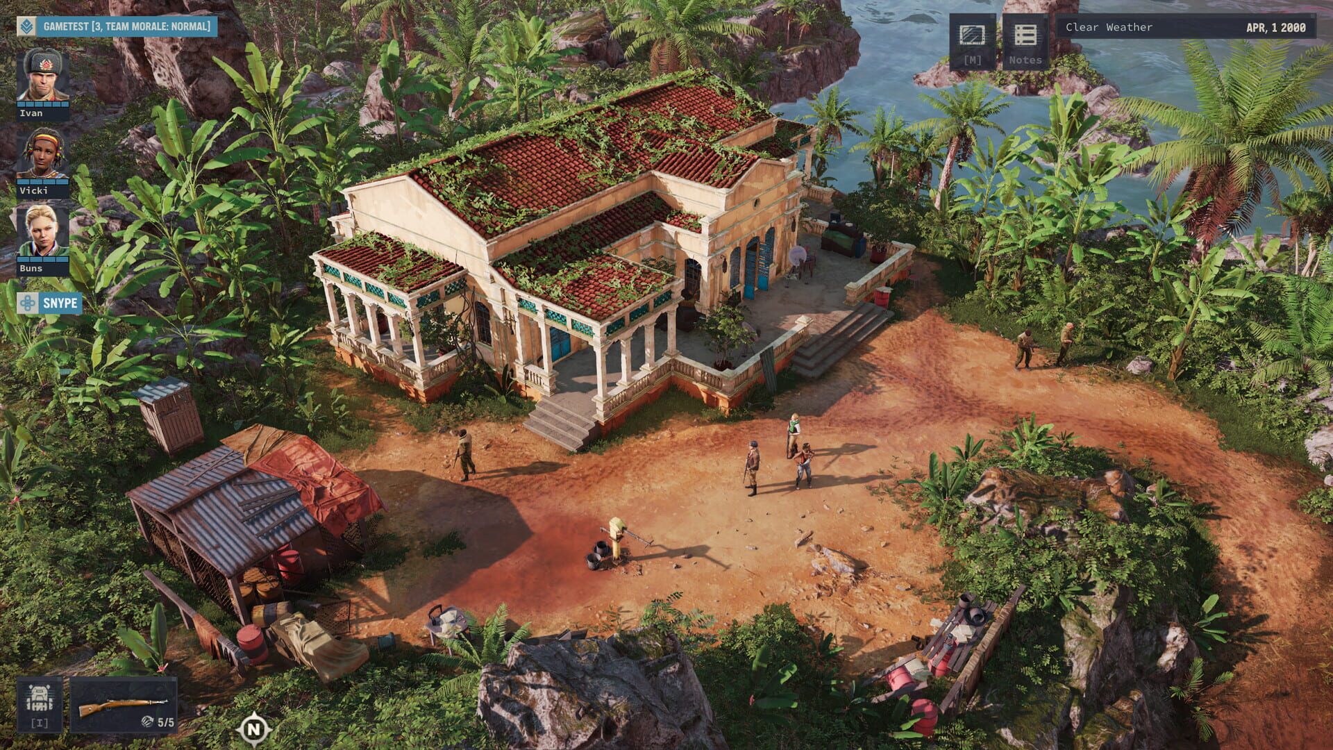 Игровой процесс Jagged Alliance 3