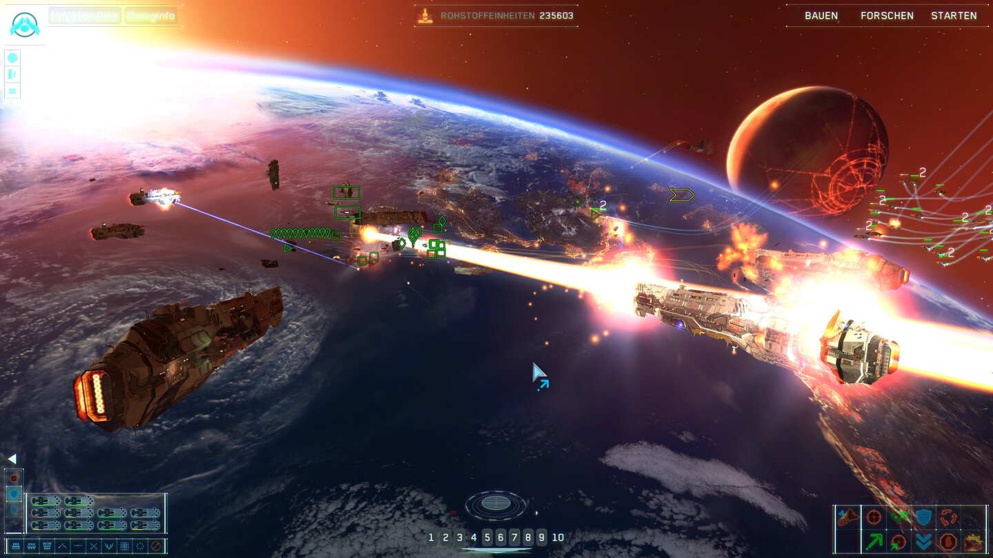 Сражение космических флотов в Homeworld Remastered Collection