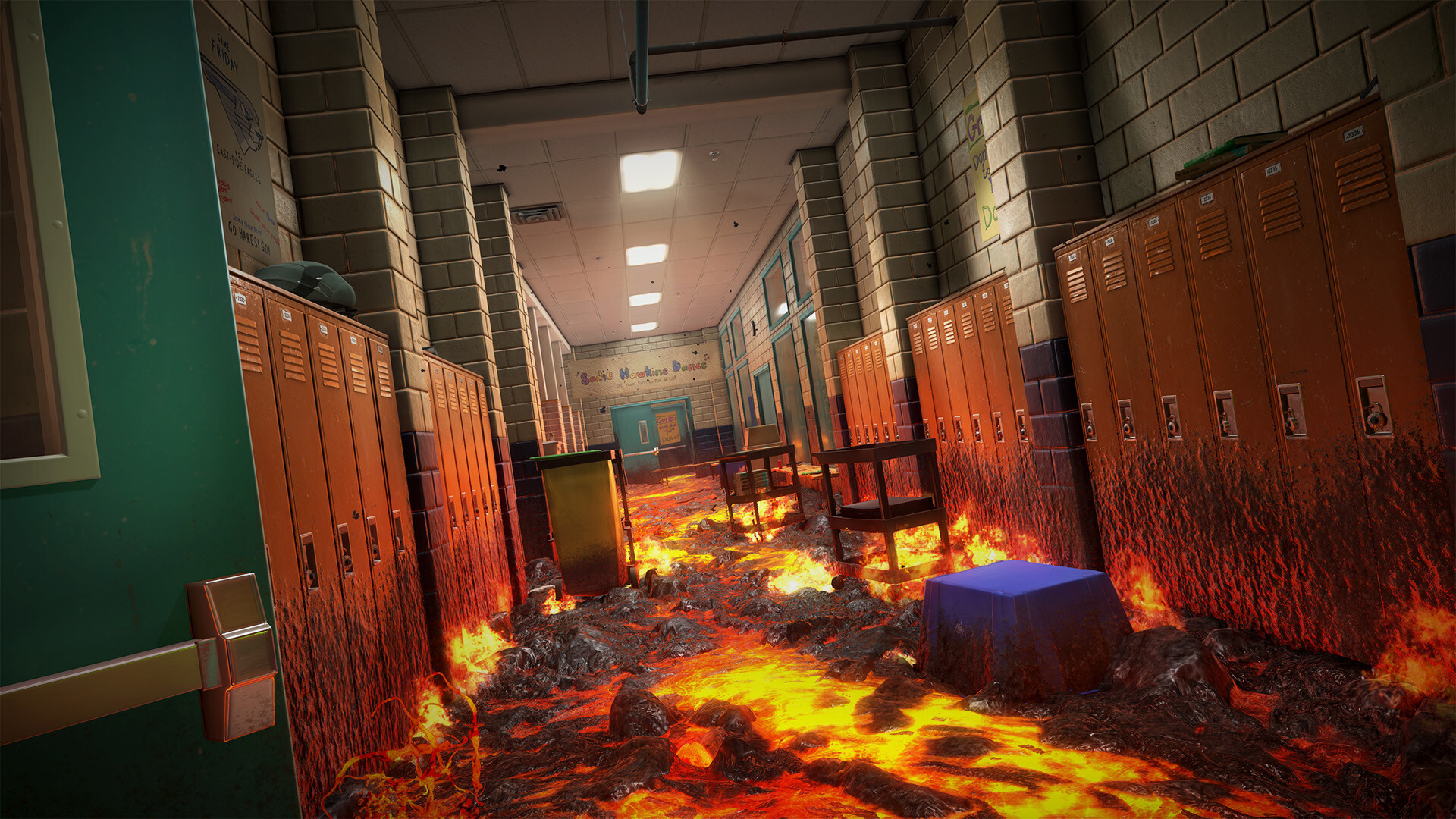 Игровой процесс Hot Lava