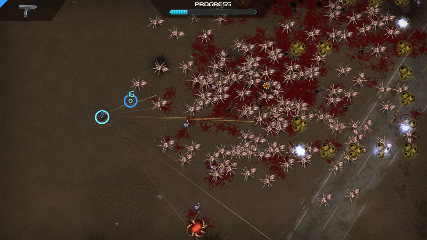 Геймплей Crimsonland