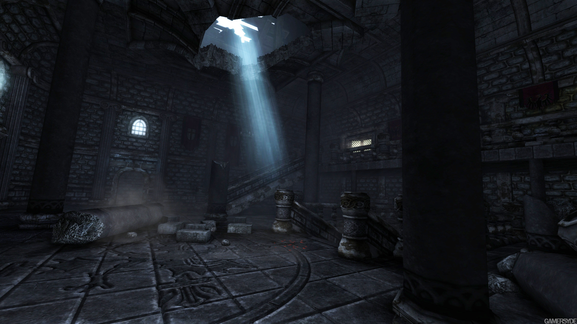 Amnesia The Dark Descent: исследование тёмного замка