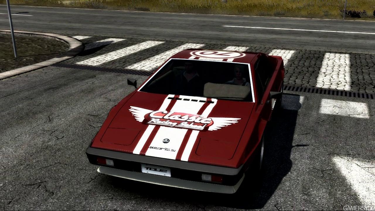 Автомобиль на дороге в Test Drive Unlimited 2