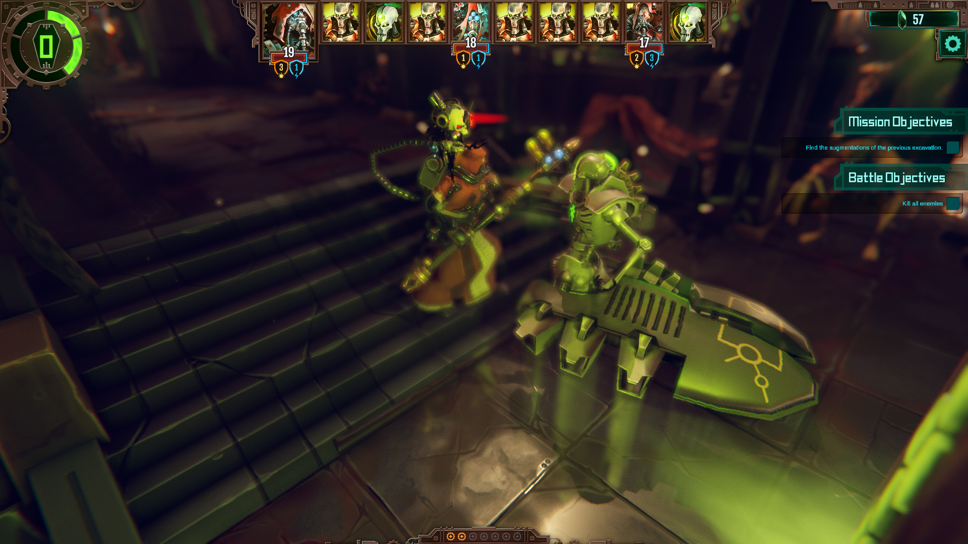 Игровой процесс Warhammer 40,000: Mechanicus