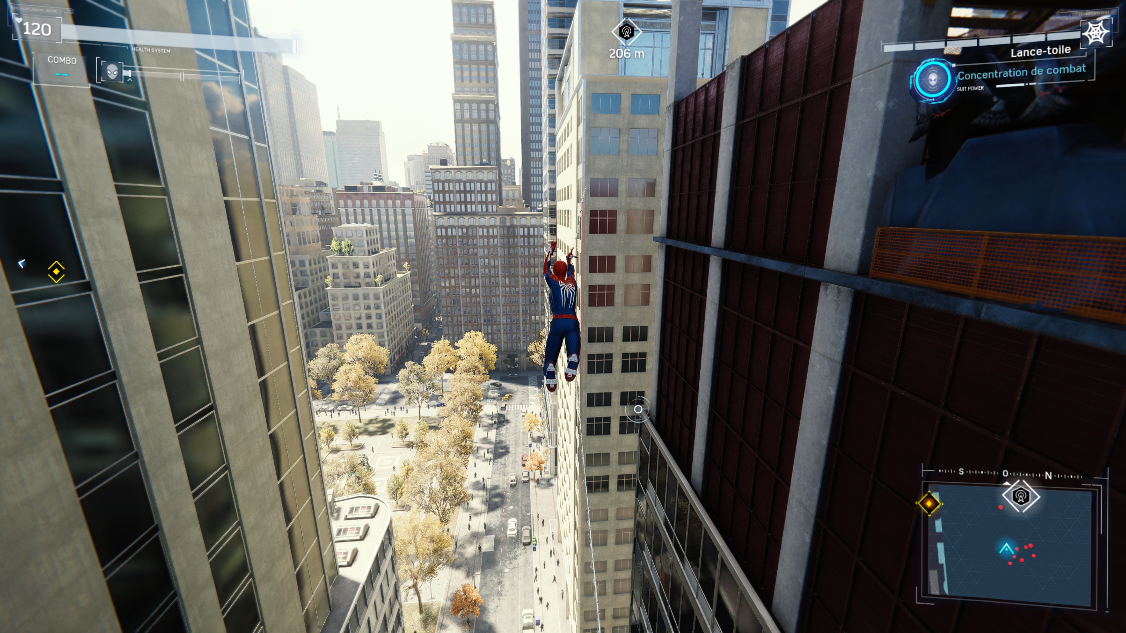 Геймплей Marvel's Spider-Man Remastered