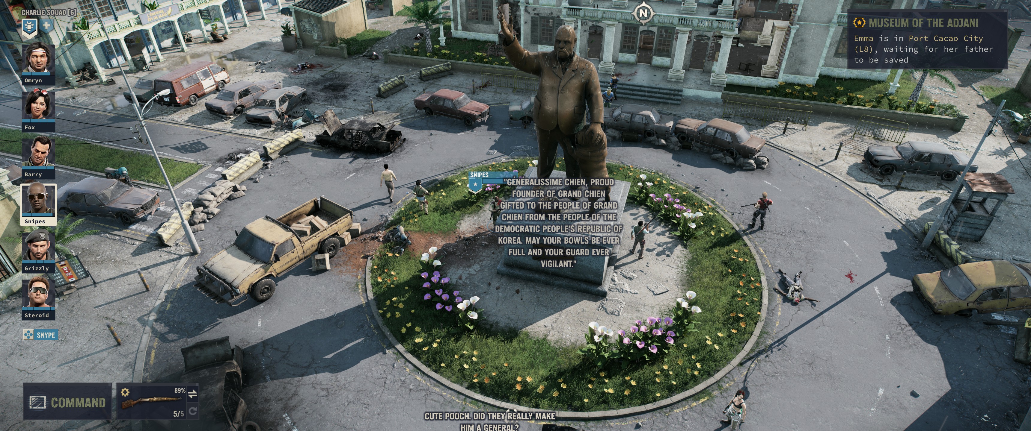 Игровой процесс Jagged Alliance 3