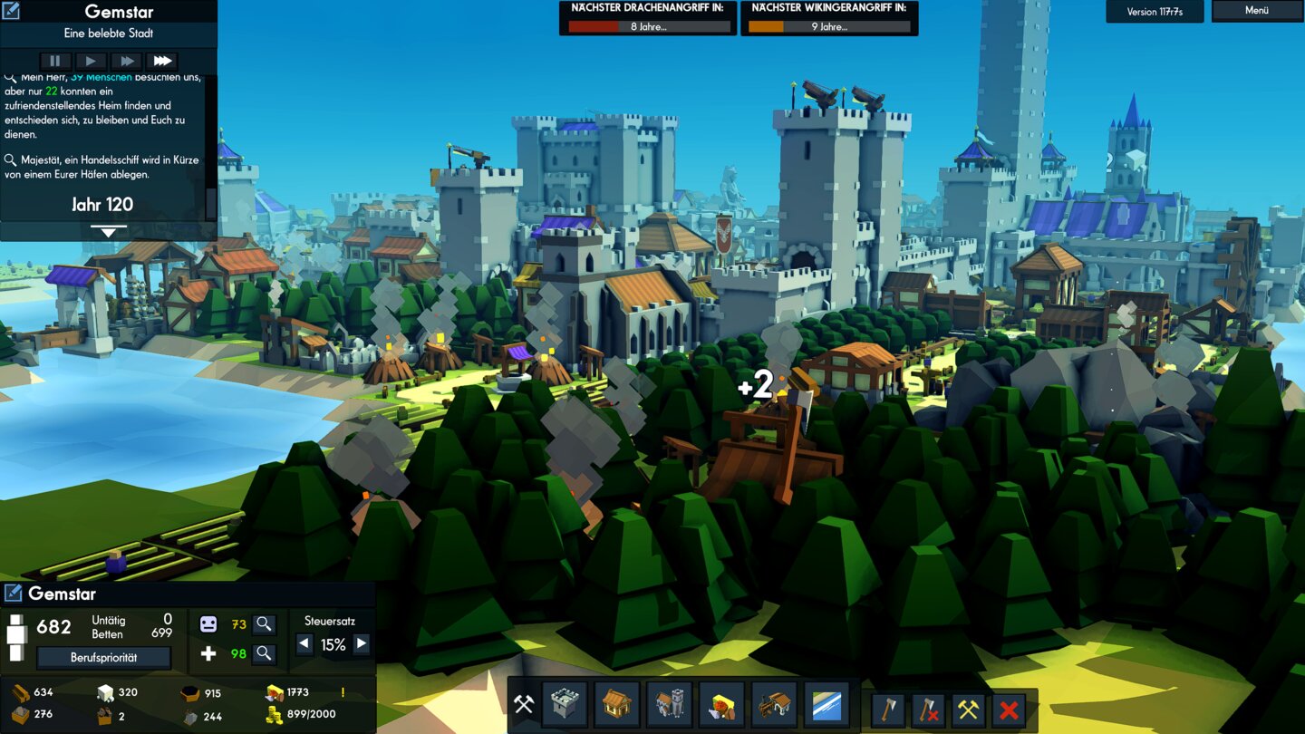 Игровой процесс Kingdoms and Castles