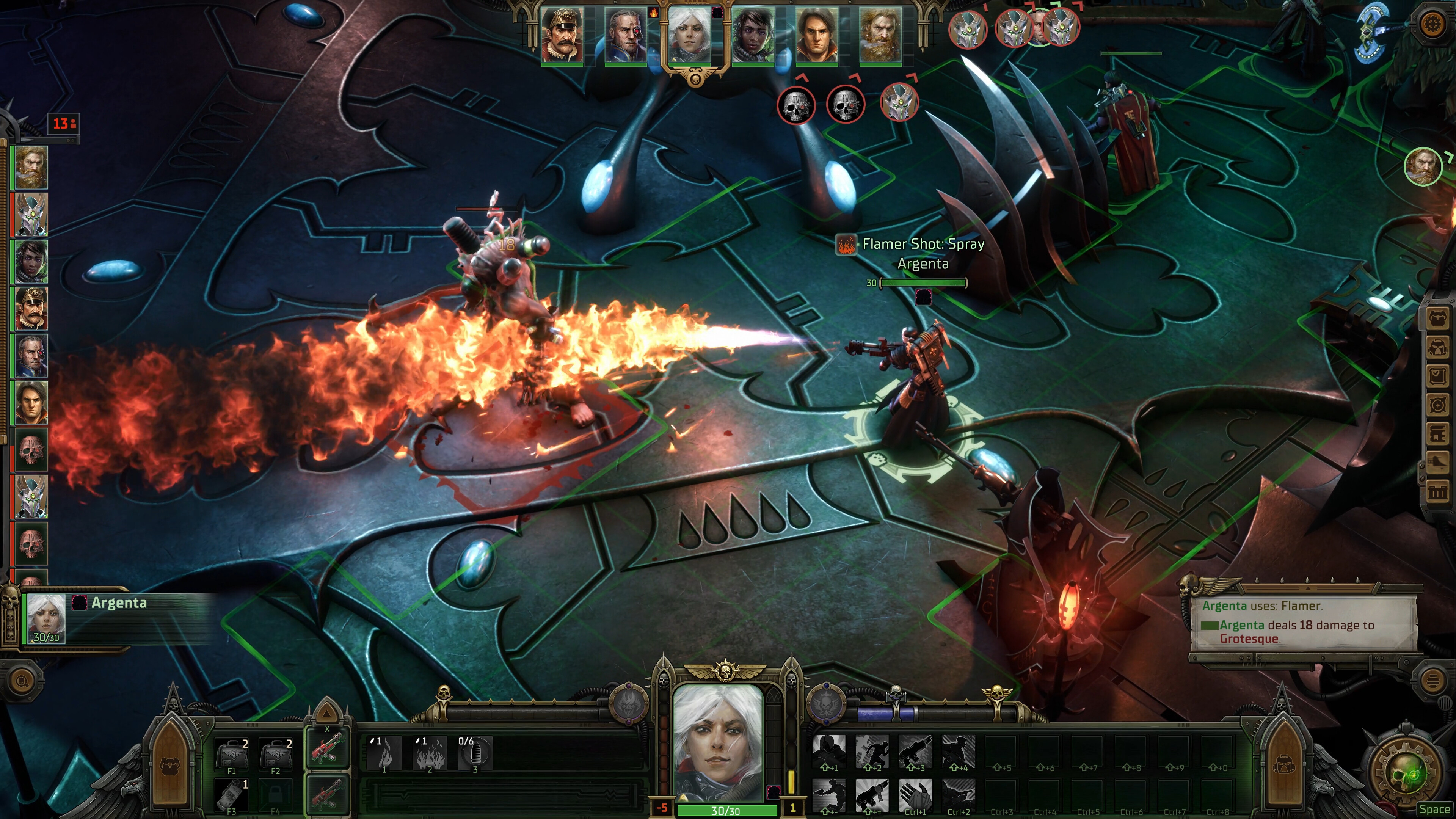 Игровой процесс Warhammer 40,000: Rogue Trader