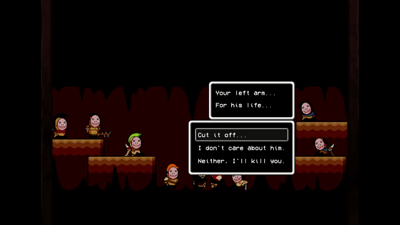 Брэд принимает трудное решение в LISA: The Painful
