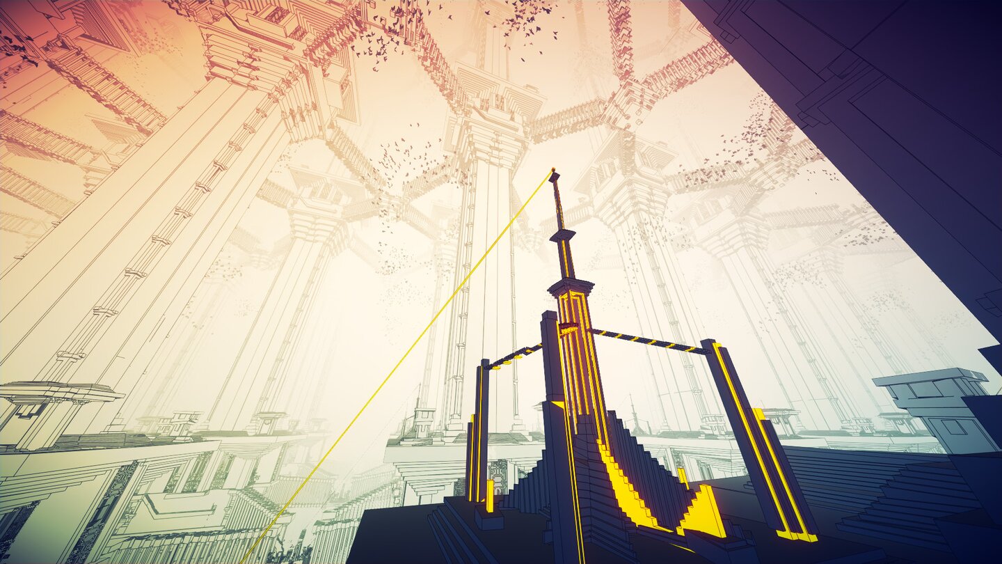 Скриншот игрового процесса Manifold Garden