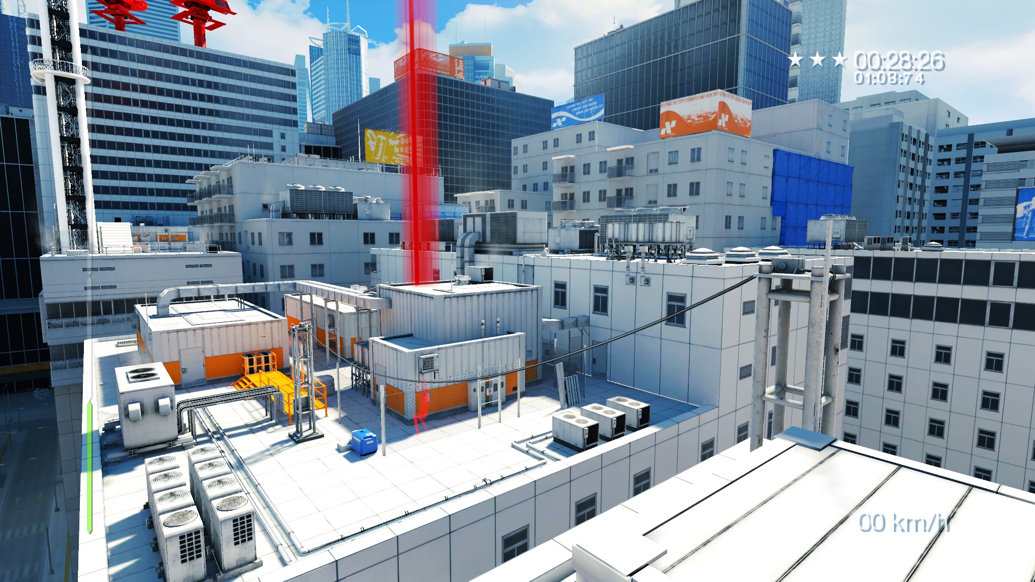Mirror's Edge — городские крыши и препятствия для паркура