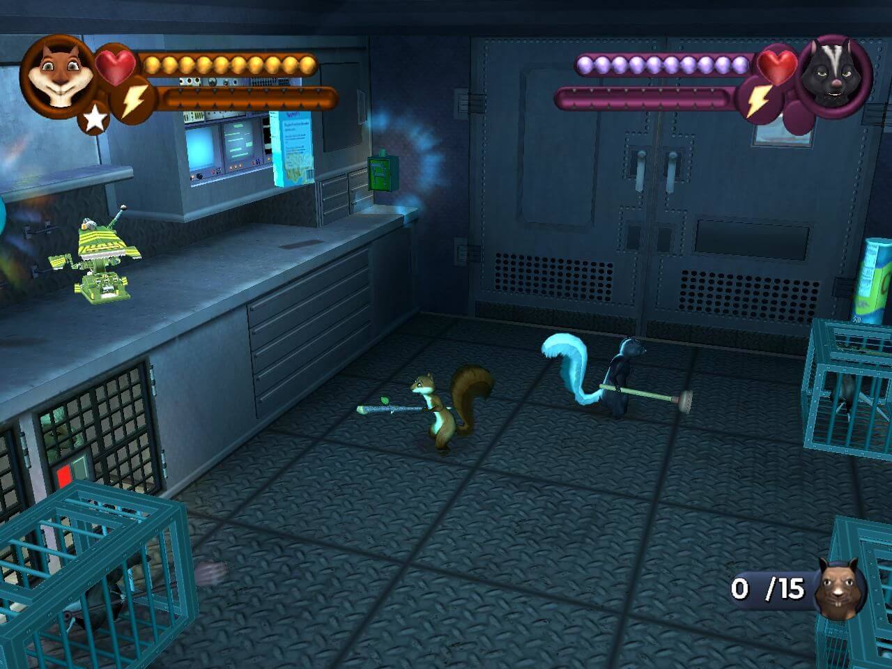 Игровой процесс Over the Hedge