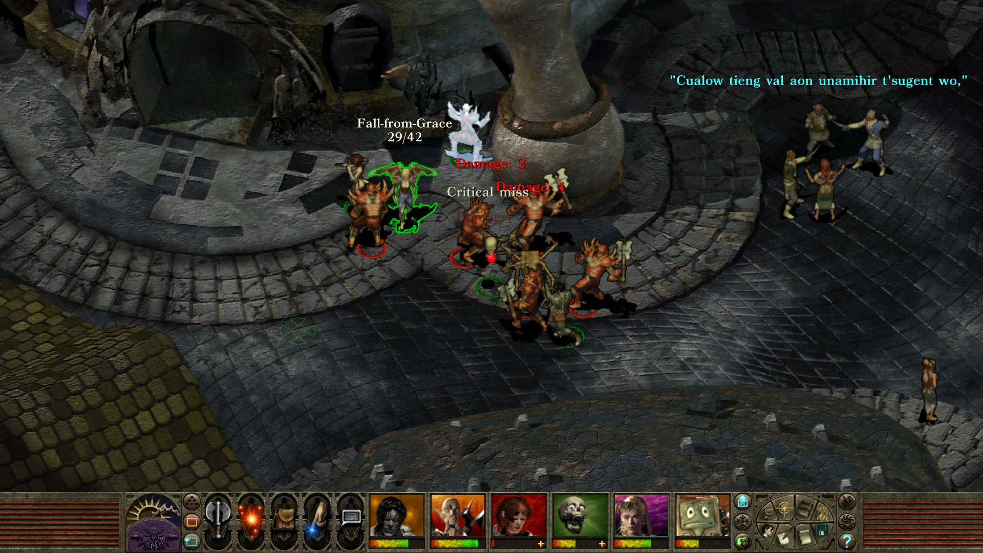 Игровой процесс Planescape: Torment