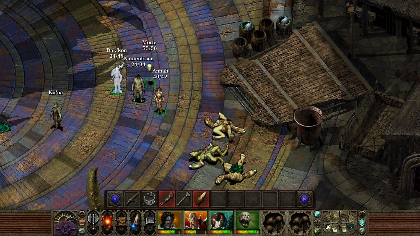 Группа персонажей в Planescape: Torment: Enhanced Edition