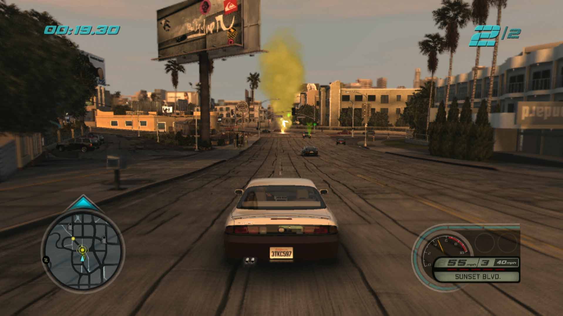 Геймплей Midnight Club Los Angeles — уличная гонка в Лос-Анджелесе
