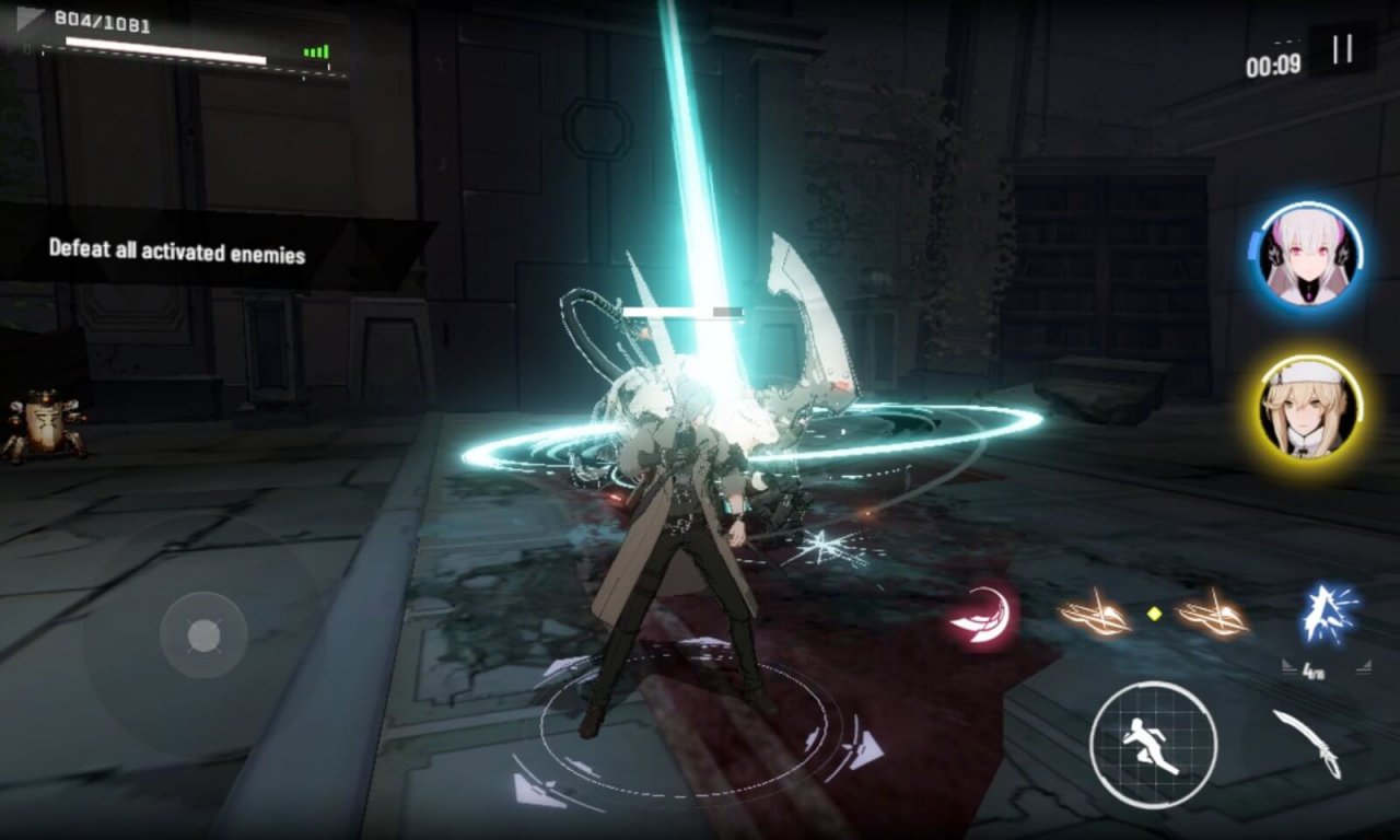 Динамичное сражение в Punishing: Gray Raven