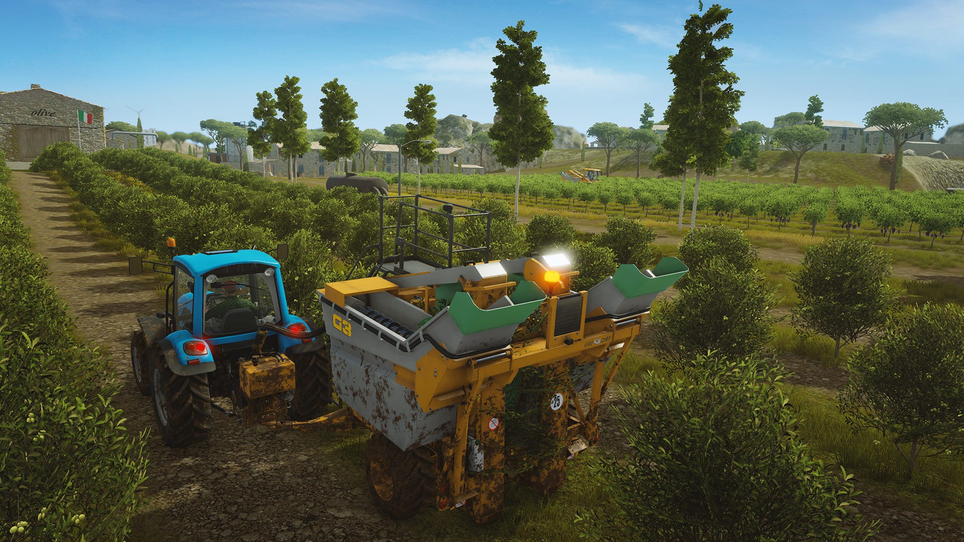 Pure Farming 2018 — трактор и сельскохозяйственная техника на плантации