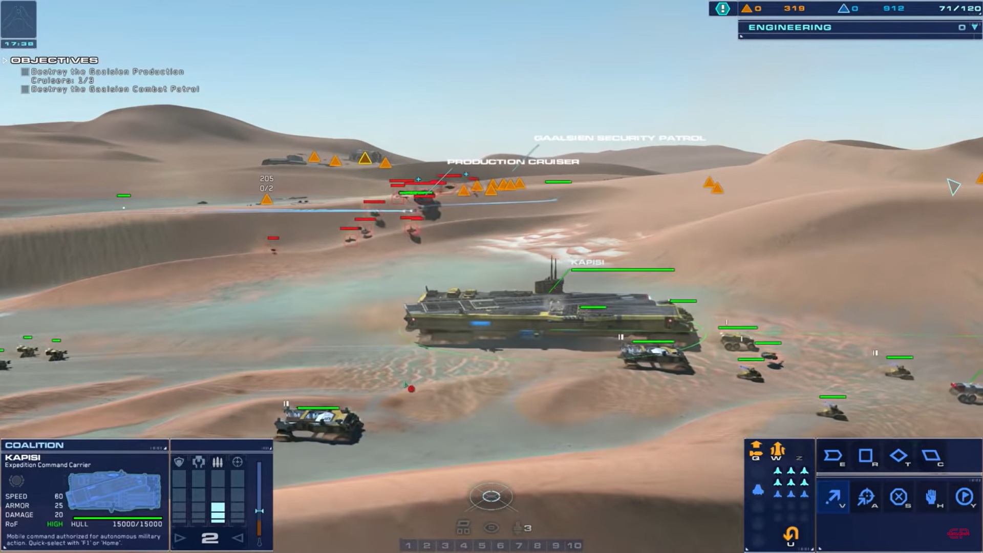 Геймплей Homeworld: Deserts of Kharak
