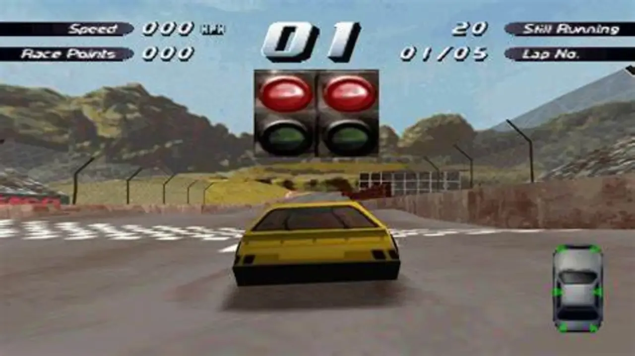 Игровой процесс Destruction Derby 2
