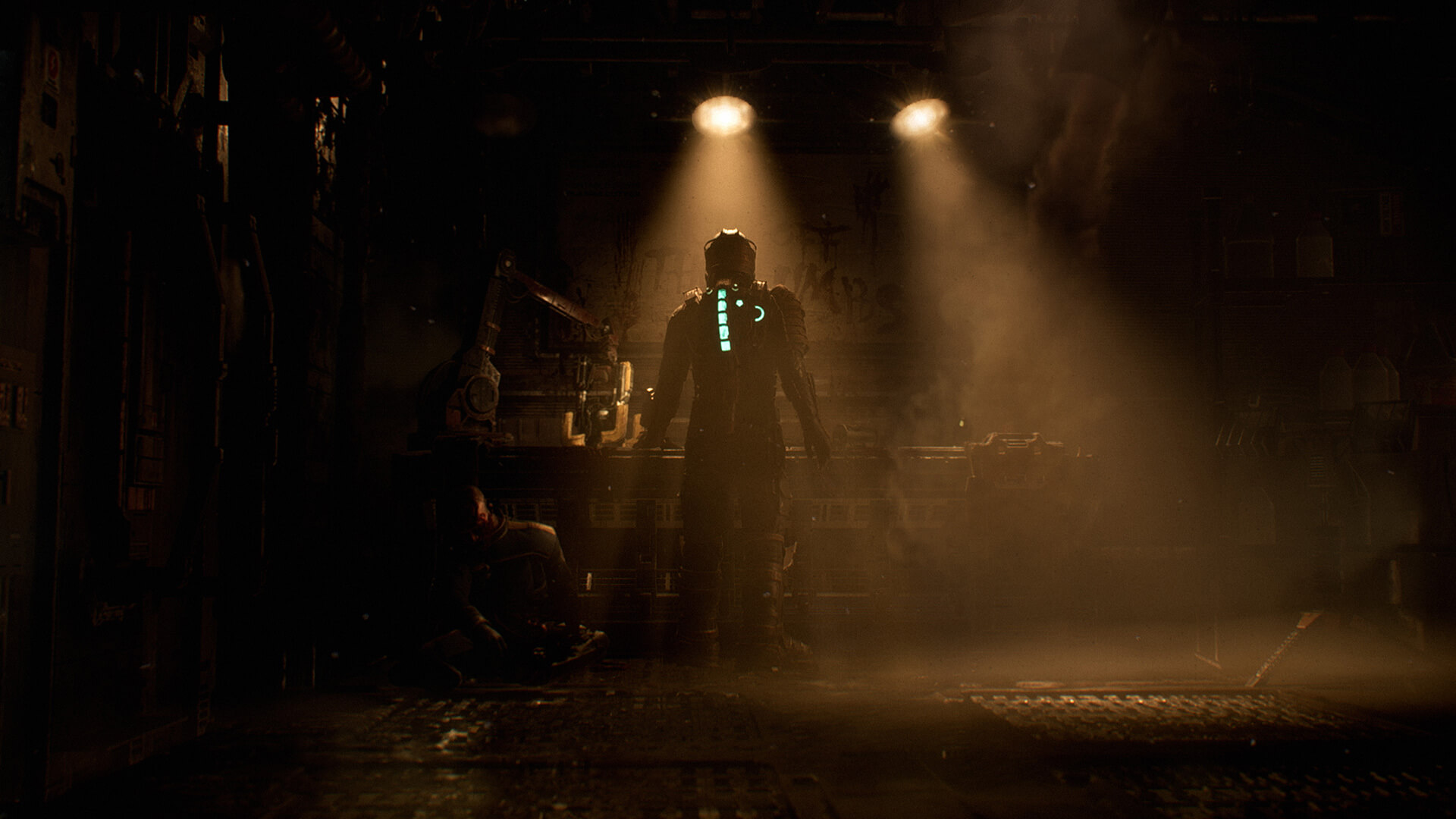 Игровой процесс Dead Space: Айзек Кларк исследует помещения Ишимуры