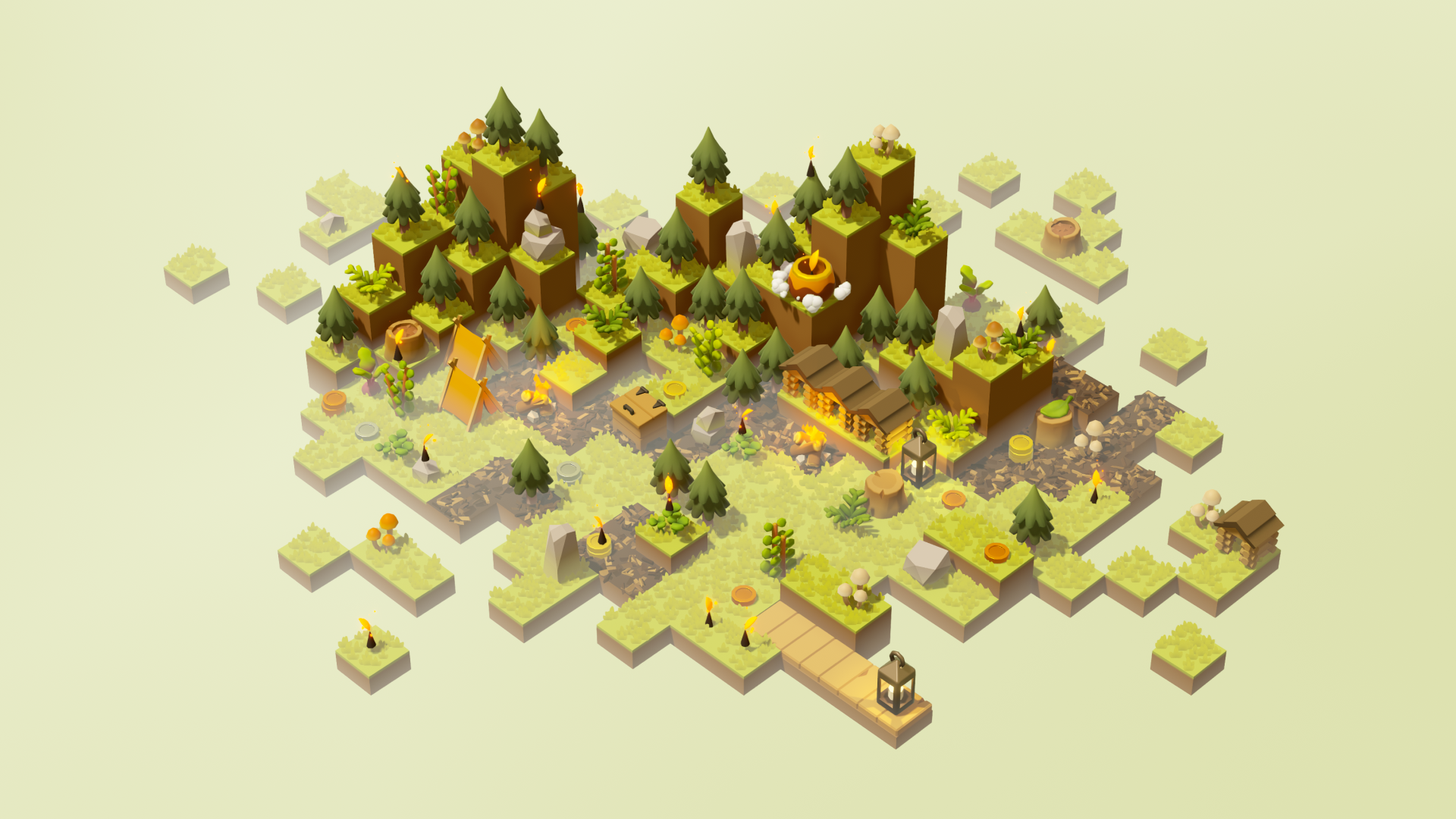 Игровой процесс Garden Galaxy