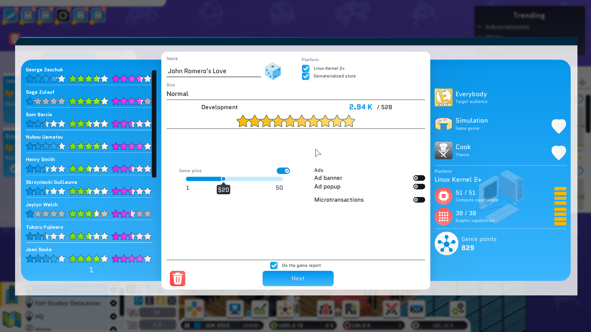 Работа над проектом в City Game Studio