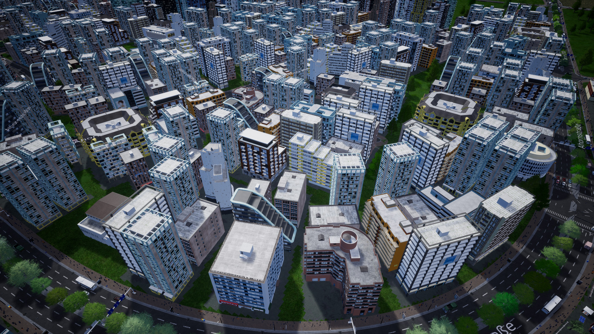 Скриншот игрового процесса Highrise City