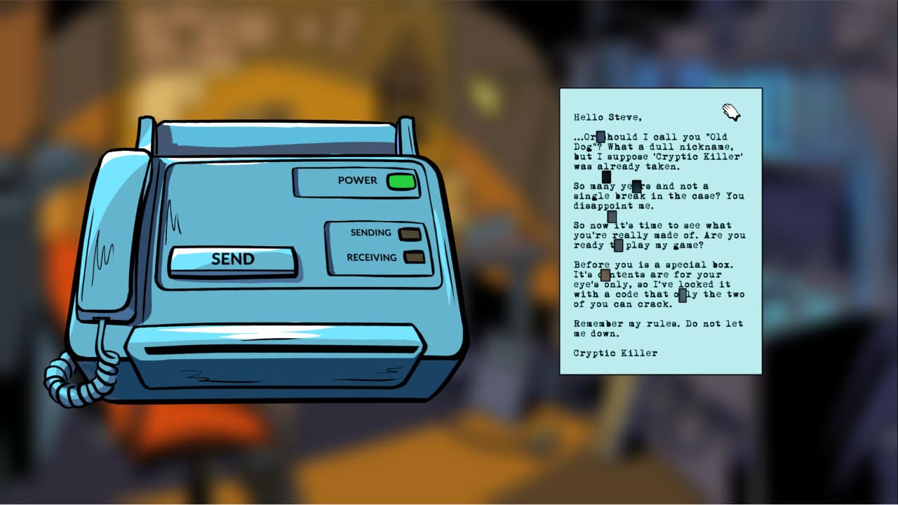 Игровой процесс Unsolved Case