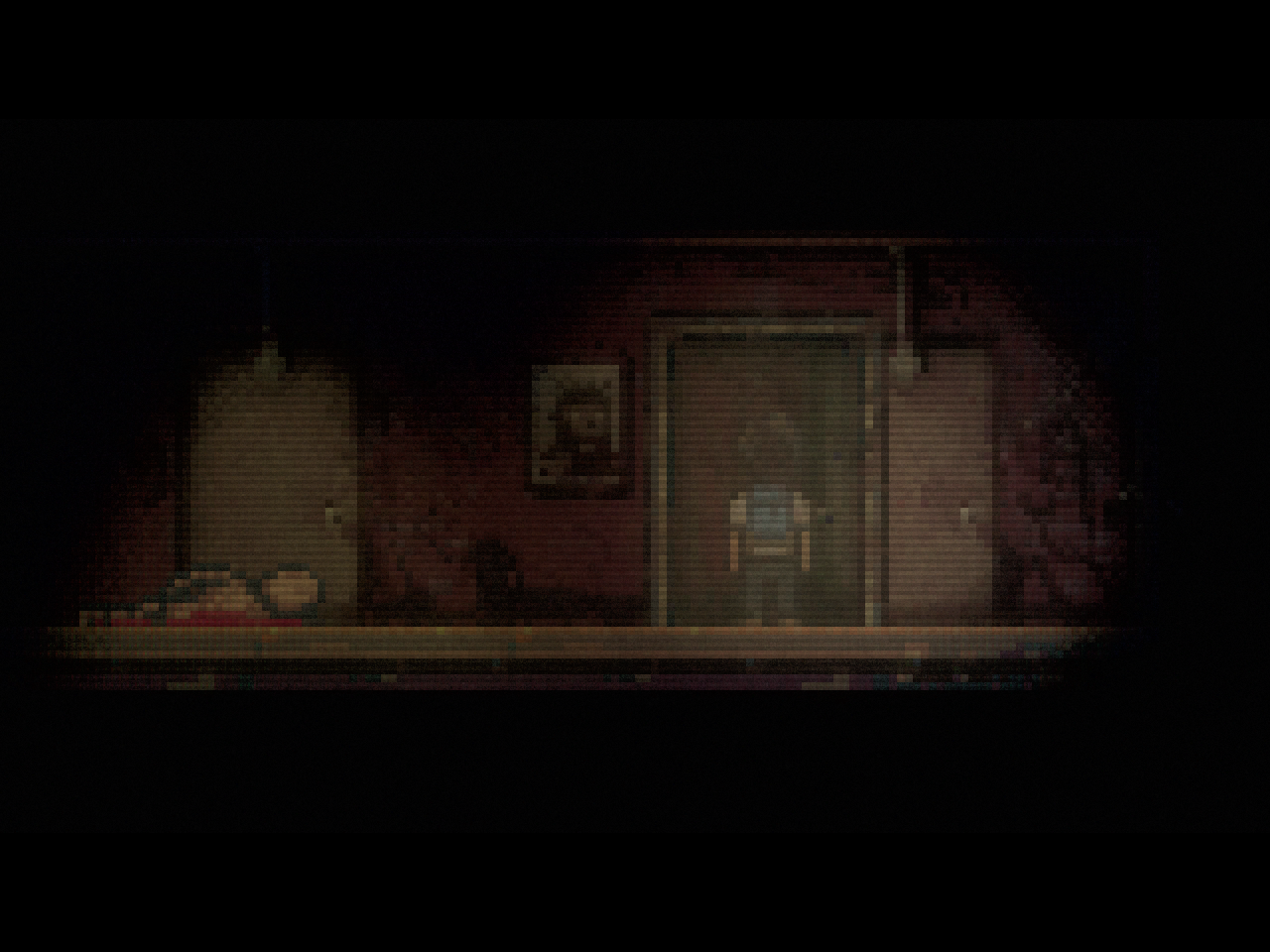 Игровой процесс Lone Survivor: исследование тёмной квартиры