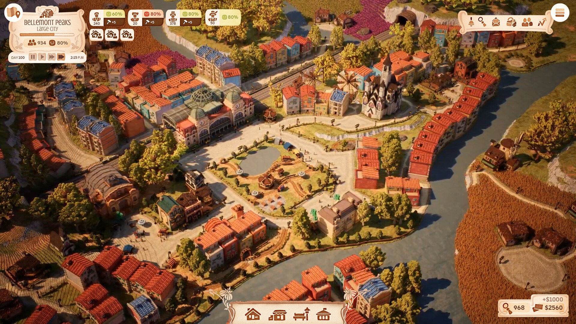 Игровой процесс Town to City