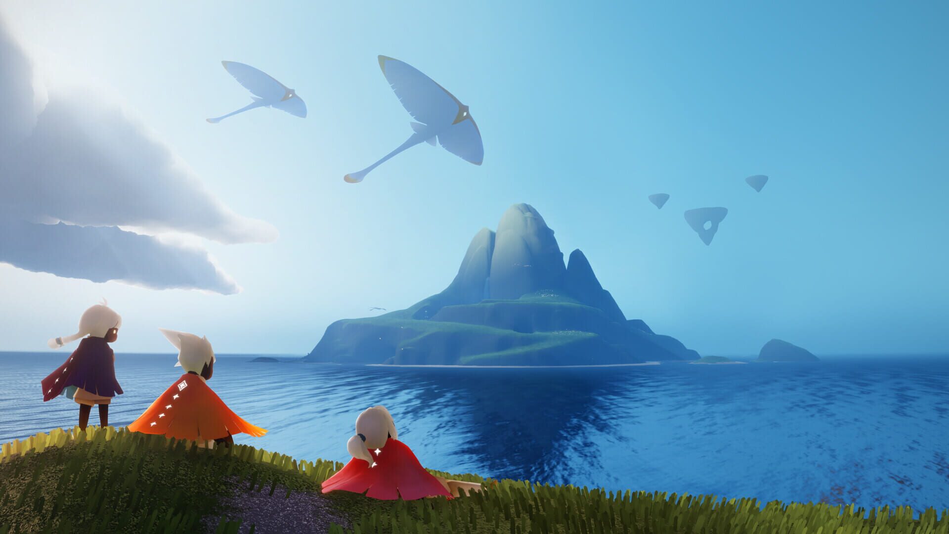 Sky: Children of the Light — путешественники исследуют фантастический мир