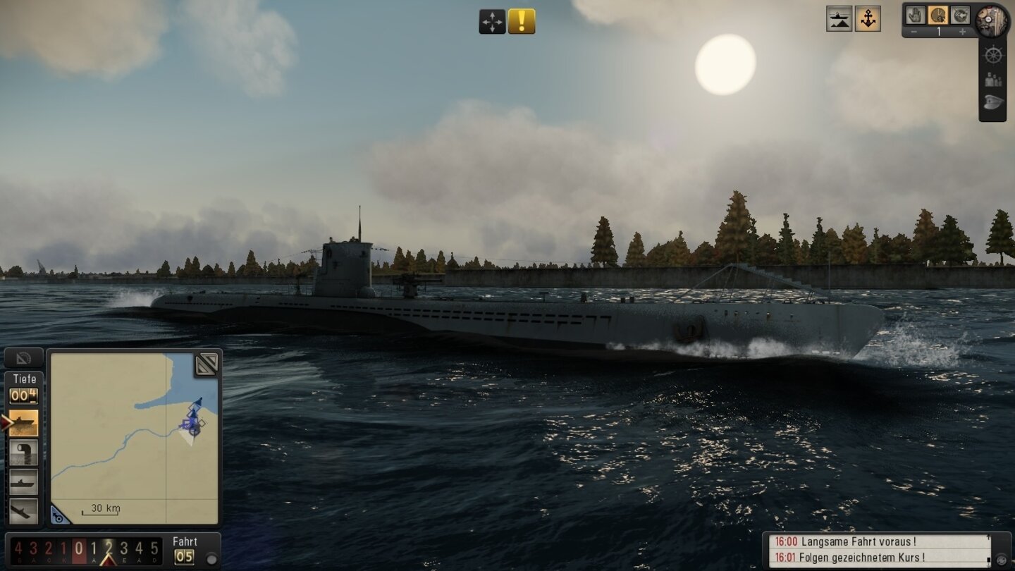 Игровой процесс Silent Hunter 5: Battle of the Atlantic