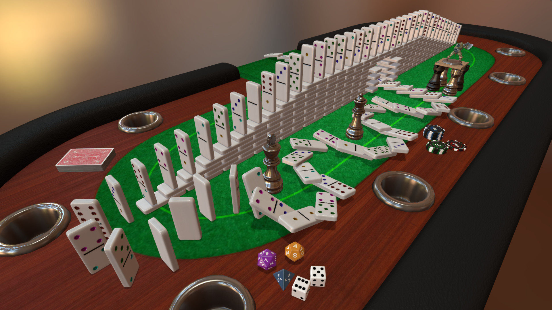 Геймплей Tabletop Simulator: карты, фишки и другие предметы на игровом столе
