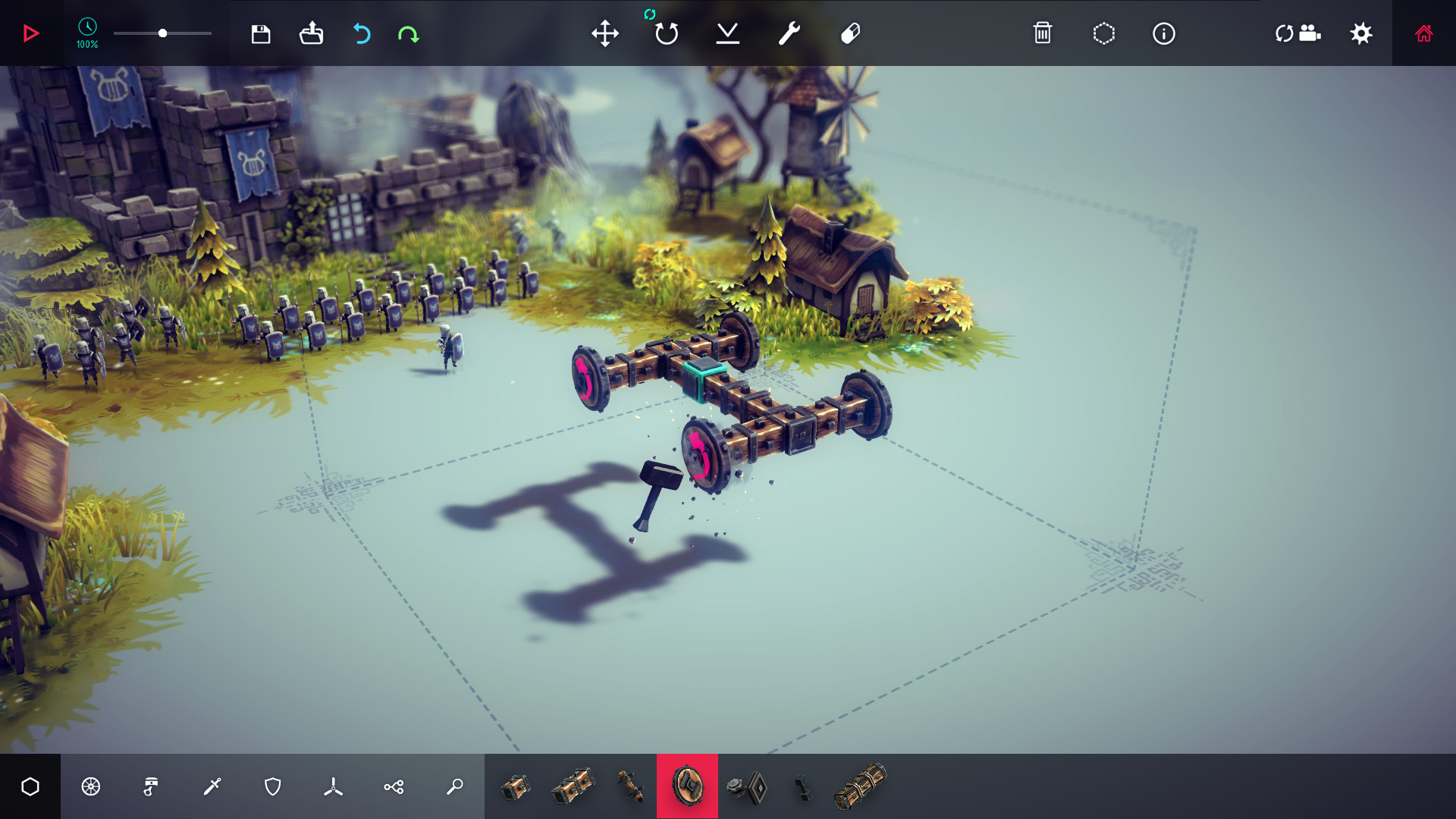 Игровой процесс Besiege