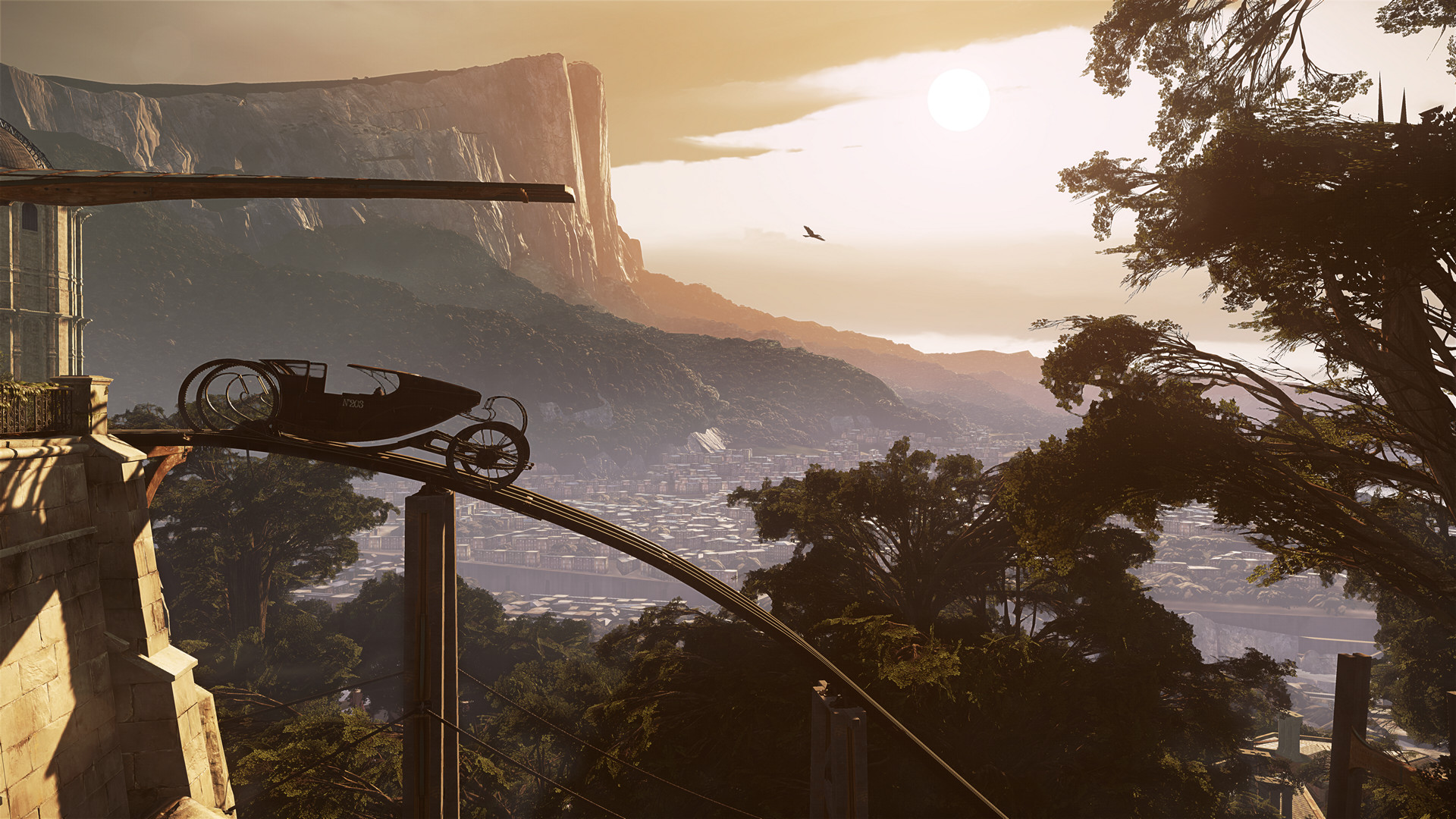 Dishonored 2 — перемещение по верхним маршрутам Карнаки