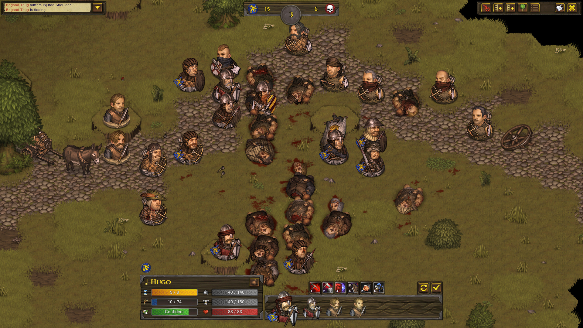 Battle Brothers — игровой процесс