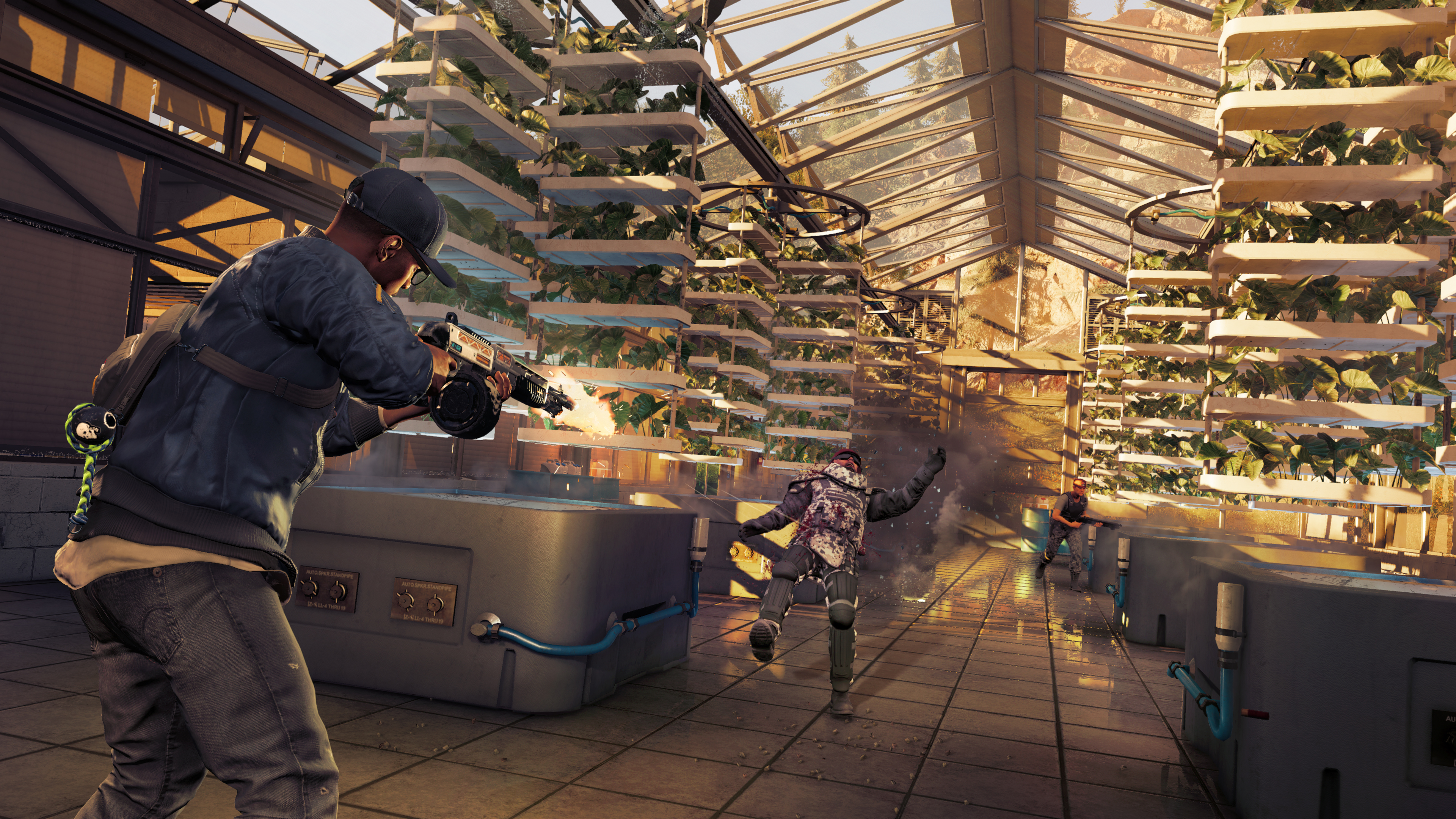 Watch Dogs 2 — Маркус проникает на охраняемую территорию